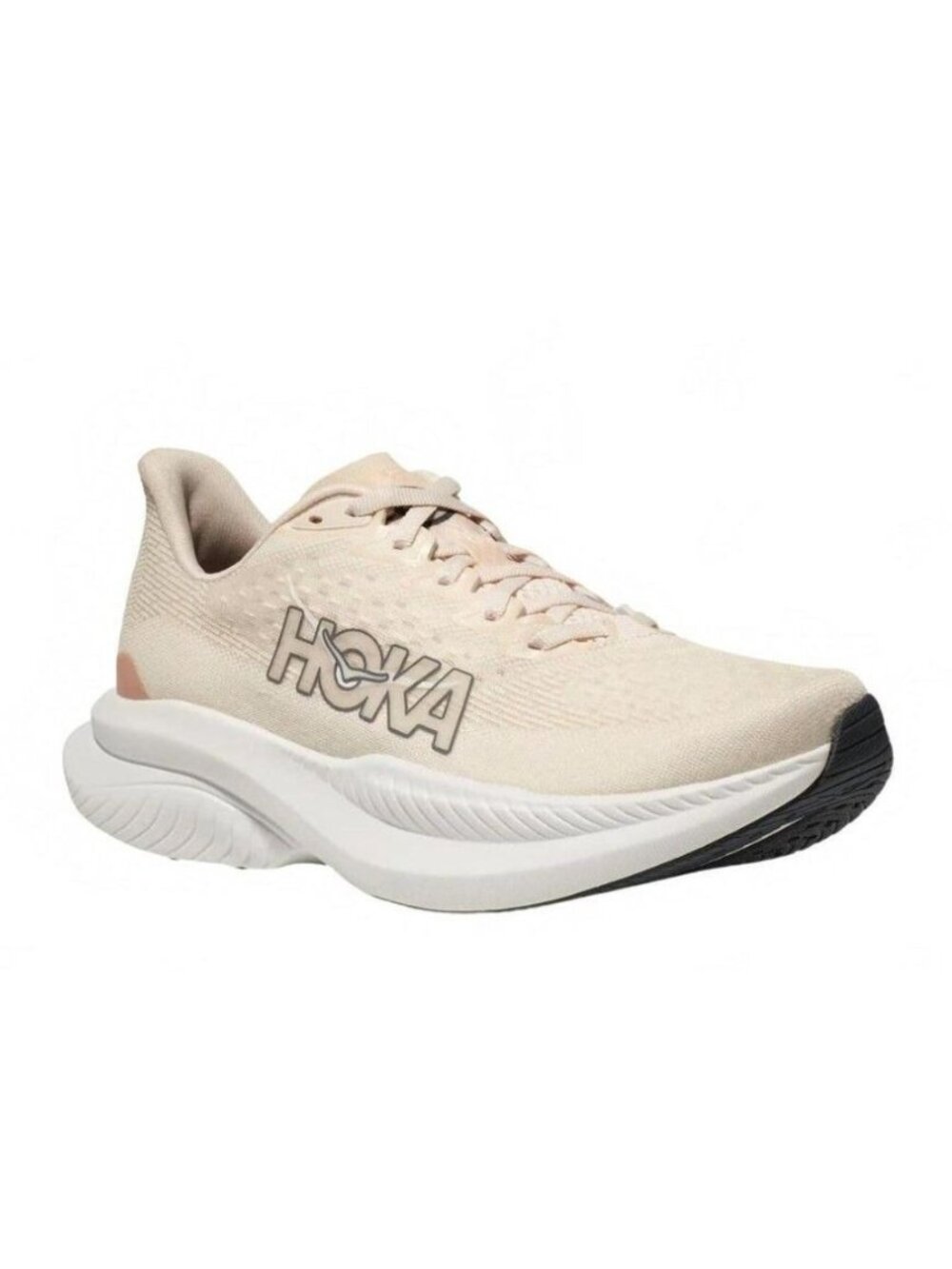 HOKA Mach 6 Sneakers in eggnog and vanilla Women's US 9.5 EU 42 Low Top NWB